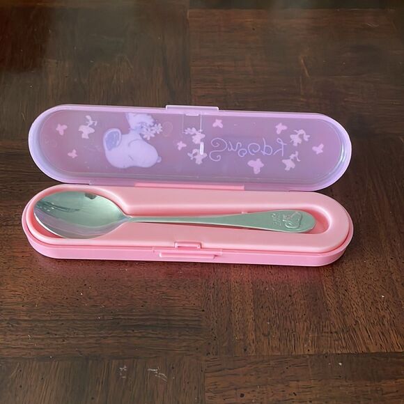 Snoopy Peanuts Collectible Stainless Steel Spoon 18-10 with case - Picture 2 of 6